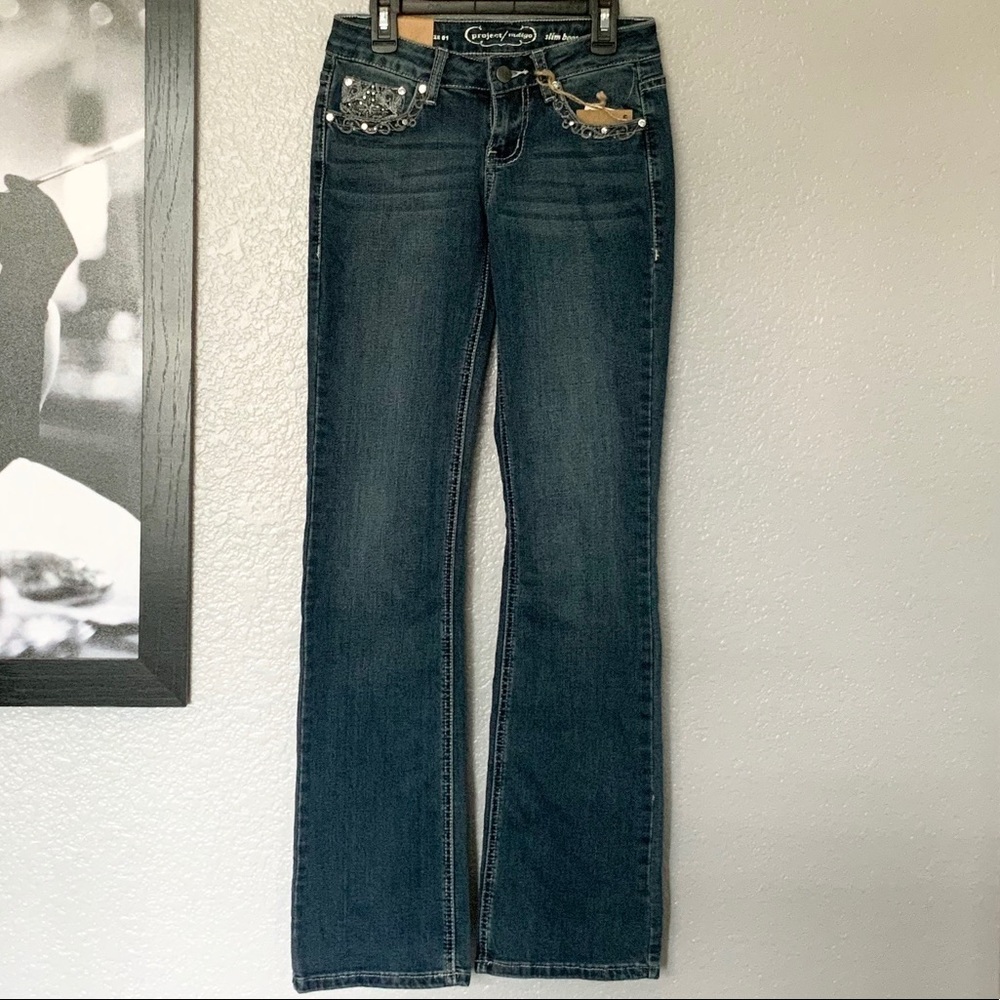 Project Indigo Slim Bootcut Jean - Picture 2 of 7